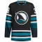 Black Men's Mario Ferraro Authentic San Jose Sharks Alternate Primegreen Jersey