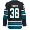 Black Men's Mario Ferraro Authentic San Jose Sharks Alternate Primegreen Jersey