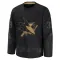 Black Men's Mario Ferraro Premium San Jose Sharks 2024 Military Appreciation Practice Jersey