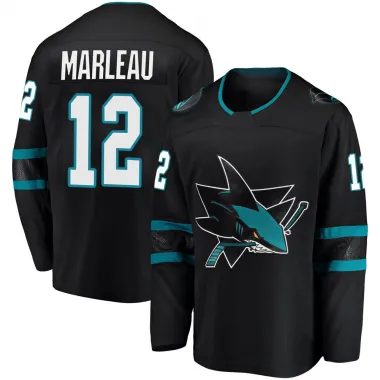 Black Men's Patrick Marleau Breakaway San Jose Sharks Alternate Jersey