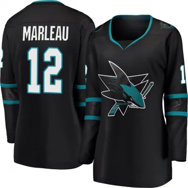 Black Women's Patrick Marleau Breakaway San Jose Sharks Alternate Jersey