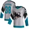Gray Men's Mario Ferraro Authentic San Jose Sharks 2020/21 Reverse Retro Jersey
