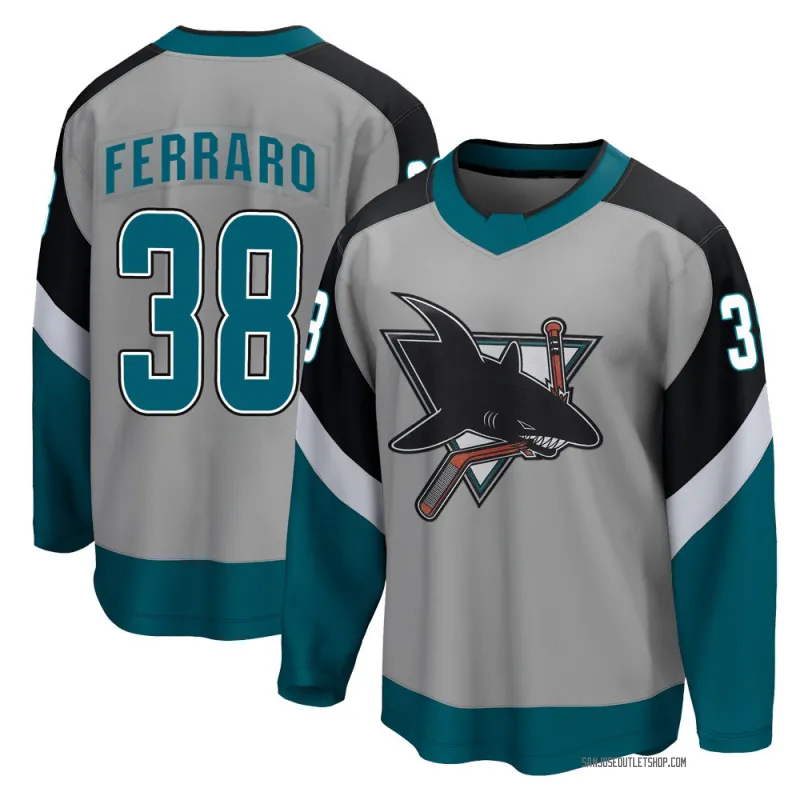 Gray Youth Mario Ferraro Breakaway San Jose Sharks 2020/21 Special Edition Jersey