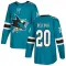 Teal Men's Ed Belfour Authentic San Jose Sharks Home Jersey