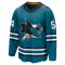 Teal Men's Patrick Giles Breakaway San Jose Sharks Home 2nd Jersey
