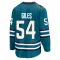 Teal Men's Patrick Giles Breakaway San Jose Sharks Home 2nd Jersey