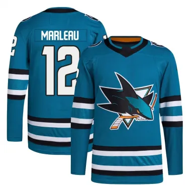 Teal Men's Patrick Marleau Authentic San Jose Sharks Home Primegreen Jersey