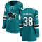 Teal Women's Mario Ferraro Breakaway San Jose Sharks Home Jersey