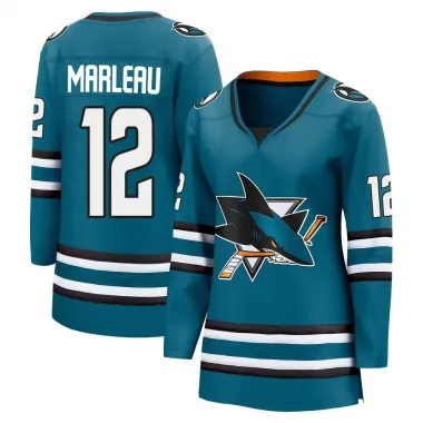 Teal Women's Patrick Marleau Breakaway San Jose Sharks Home 2nd Jersey