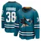 Teal Youth Mario Ferraro Breakaway San Jose Sharks Home 2nd Jersey