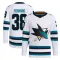White Men's Mario Ferraro Authentic San Jose Sharks Away Primegreen Jersey