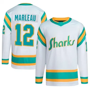 White Youth Patrick Marleau Authentic San Jose Sharks Reverse Retro 2.0 Jersey